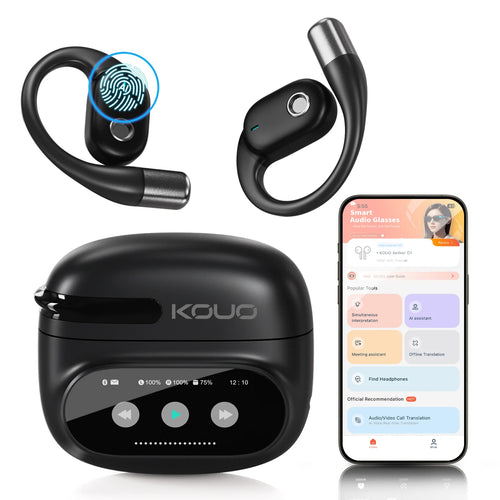 Bluetooth Earphones with Real Time Translator of 164 Languages. 